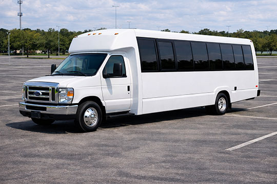 25-passenger minibus rental Normal TX